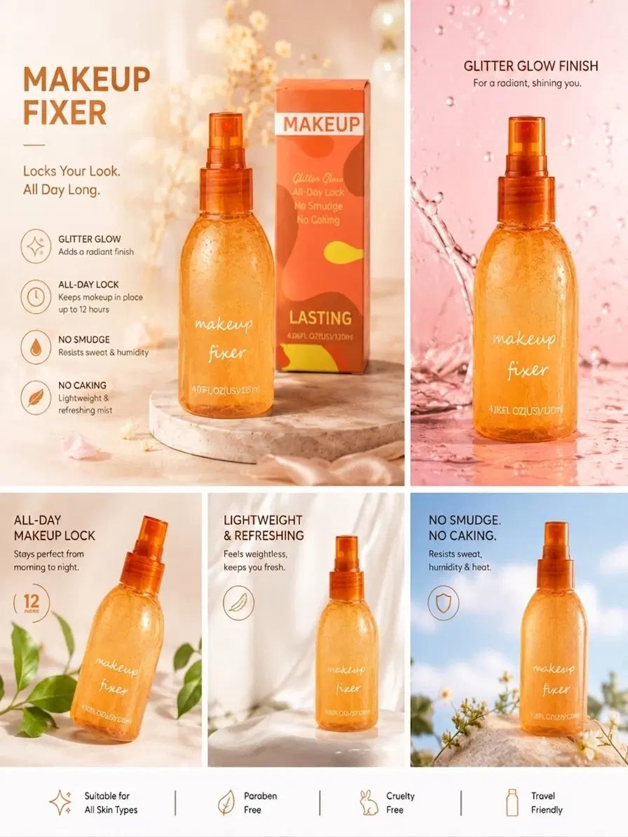 Makeup Fixer Spray – Long-Lasting Makeup Setting Spray