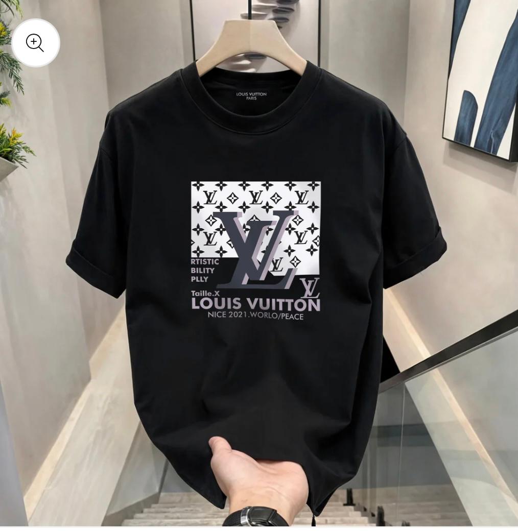 Premium Luxury-Inspired Monogram Oversized T-Shirt