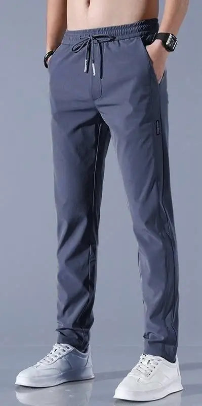 Combo Dark grey & Black Men's NS Lycra Track Pants ( pack of 2) - CL-GO-504