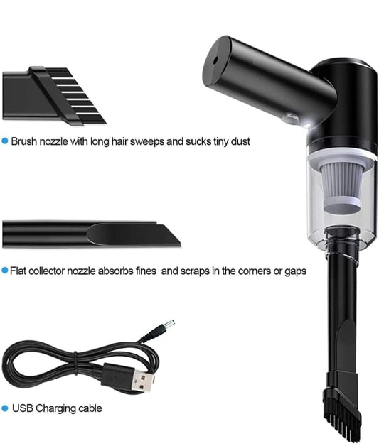 Handheld Vacuum Car Cleaner Air Duster Wireless Rechargeable  CL-VI-893