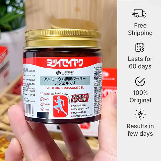 Japanese Formula Soothing Massage Gel for Joint & Muscle Pain Relief pack of 2