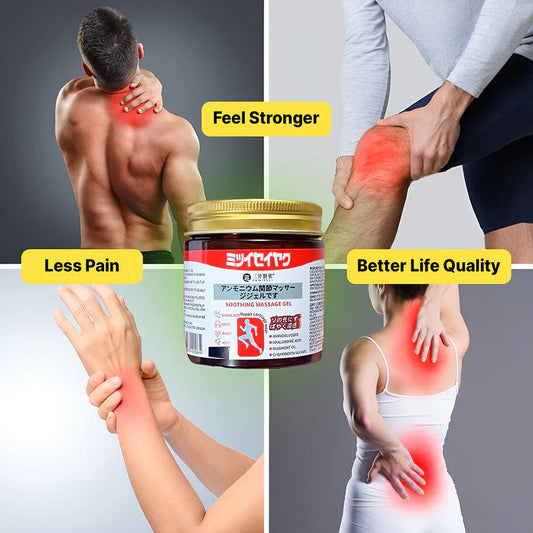Japanese Formula Soothing Massage Gel for Joint & Muscle Pain Relief pack of 2