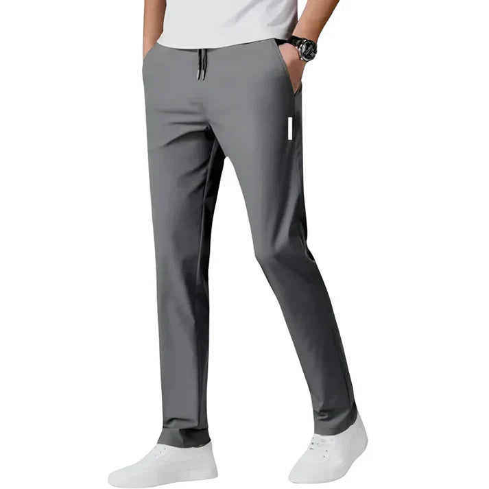 Men’s Premium Comfort Track Pants (BUY 1 GET 1 FREE) – Black & Grey| Stretch Fit, Gymwear & Everyday Wear
